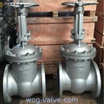 Industrial Flanged Cast Steel Gate Valve Hand Wheel PN16 DIN 3202 F4