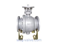 Carbon Steel WCB Trunnion Mounted Ball Valve Flange Ends 20 Inch Ball Valve