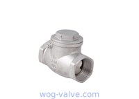 NPT Threaded Industrial Check Valve Screwed cover DN40 200 WOG