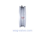 PN25 Dual Plate Wafer Type Non Return Valve API594 Standard A216wcb Body
