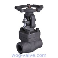 A350 LF2 Forged Steel Gate Valve Reducer Port 4 Inch Os&Y Valve 800#