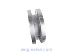 Double flanged dual plate check valve,non return,A351 CF8 Body,6inch,RF,class 150,API594