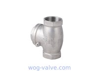 200 WOG Industrial Check Valve BSP screwed Swing Check Valve 2 Inch