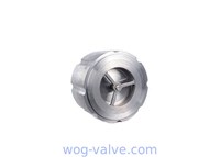 Single Disc Check spring loaded wafer check valve, Monel Material, PN20, DN25,