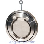 API594 Standard Wafer Disc Check Valve Metal Seat Soft Seat Check Valve