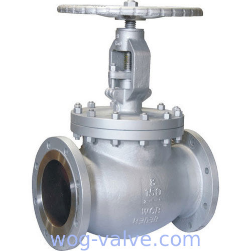 RTJ Flanged Cast Steel Globe Valve 16 Inch 600LB ASTM A216 WCB ASME Worm Gear