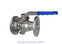 Industrial 2 pieces Floating Type Ball Valve DN50 DIN standard PN16 PN40