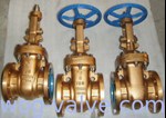 Flexible Wedge Cast Steel Gate Valve 4 Inch FF Rising Stem Gate Valve ASME B16.34
