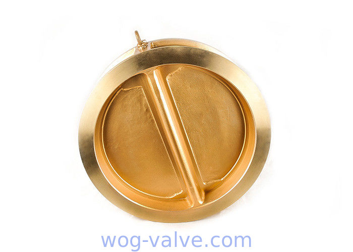 ASTM B148 C95400 duo check valve wafer type, API 594,double door,non return valve