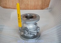 API 6D Side Entry Floating,A216WCB, Class 150, RF 3inch flanged ball valve