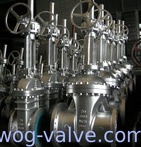 Bolted Bonnet Industrial Gate Valve Solid Wedge Rising Gate ValveWCB 600LB