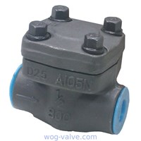 Class 800 Forged Steel Lift Check Valve,a105n body,trim:8#,SW,NPT,BW,Class to 800LB