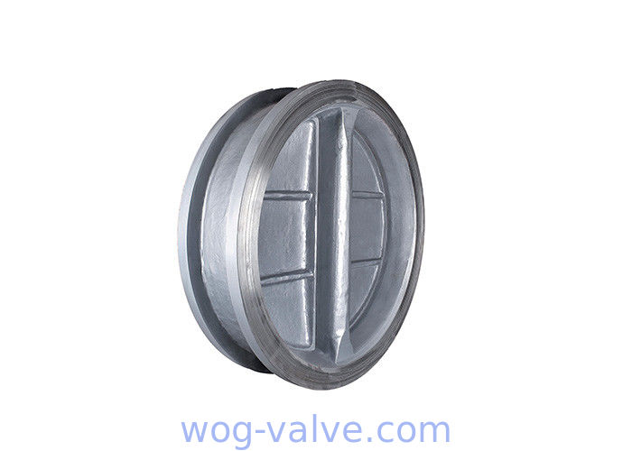 PN25 Dual Plate Wafer Type Non Return Valve API594 Standard A216wcb Body