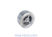 Stainless Steel Wafer Type Check Valve Single Disc Lift , Spring Loaded Check Valve PN16 PN40