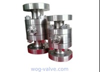 Forged Steel Floating Type Ball Valve Two Piece Blowdown Ball Valve Normal Temperature