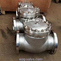 Aluminum Bronze B148 C95800 swing check valve 12 Inch,bb,RF flanged to class 150
