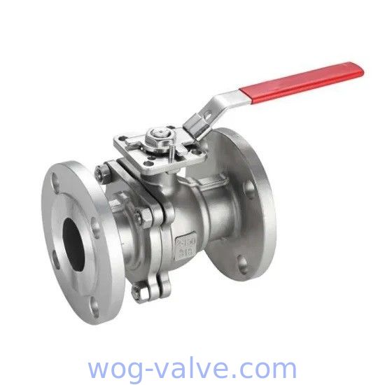 2 Piece Ball Valve Manual JIS10K、20K Stainless Steel CF8/SUS304
