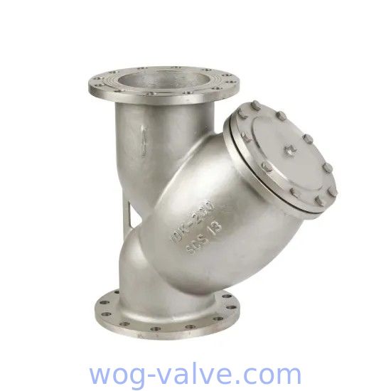 Cast steel Y Strainer, SS316 Body, asme b16.34 standard, Class 2500, BW End