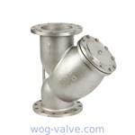 Cast steel Y Strainer, SS316 Body, asme b16.34 standard, Class 2500, BW End