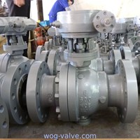 8 Inch 2PC Trunnion Mounted Ball Valve Full Bore A216 WCB 600 LB