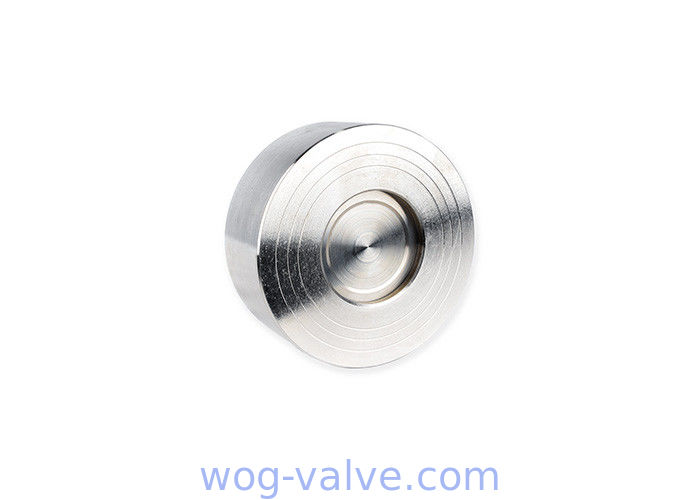 Stainless Steel Wafer Type Check Valve Single Disc Lift , Spring Loaded Check Valve PN16 PN40