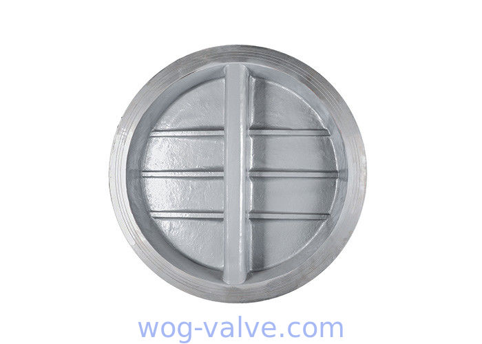 PN25 Dual Plate Wafer Type Non Return Valve API594 Standard A216wcb Body