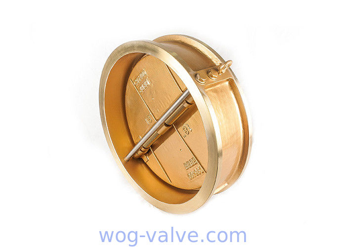 ASTM B148 C95400 duo check valve wafer type, API 594,double door,non return valve