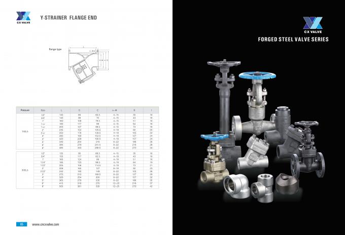 Intergral flange Cryogenic Gate Valve Extended Bonnet F304 API 602