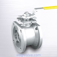 1PC Stainless Steel Flanged Ball Valve PN16 DN50 Flange End Ball Valve
