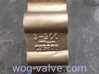 API594 Standard,Lug type dual plate double disc wafer swing check valve,C95800 Body,class 150