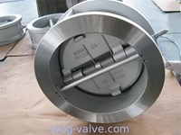 Dual Plate wafer Check Valve,CF8M,316 Body Material,Metal Seat,class 150LB,12inch