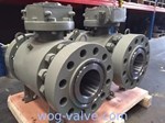 Forged 3PC Trunnion Mounted Ball Valve1500LB Fire Safe Ball Valves
