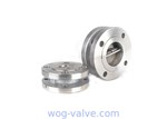 Double flanged dual plate check valve,non return,A351 CF8 Body,6inch,RF,class 150,API594