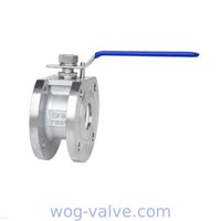 Stainless Steel304,316,1.4408. Wafer Type Ball Valve Pn40, ISO5211 mounting Pad