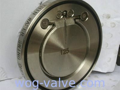 API594 Standard Wafer Disc Check Valve Metal Seat Soft Seat Check Valve