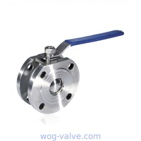 Lever Operated Floating Type Ball Valve 4 Inch 1.4408 Cf8m Material
