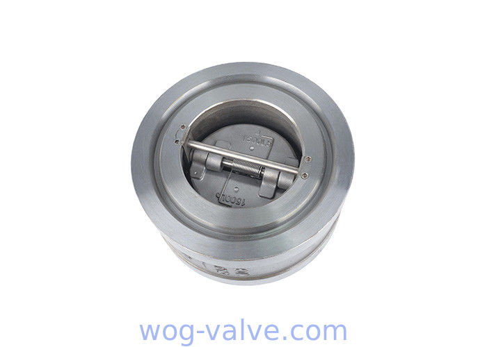 Steel Dual Plate Wafer Type Check Valve Dual Disk Check Valve API594 Standard