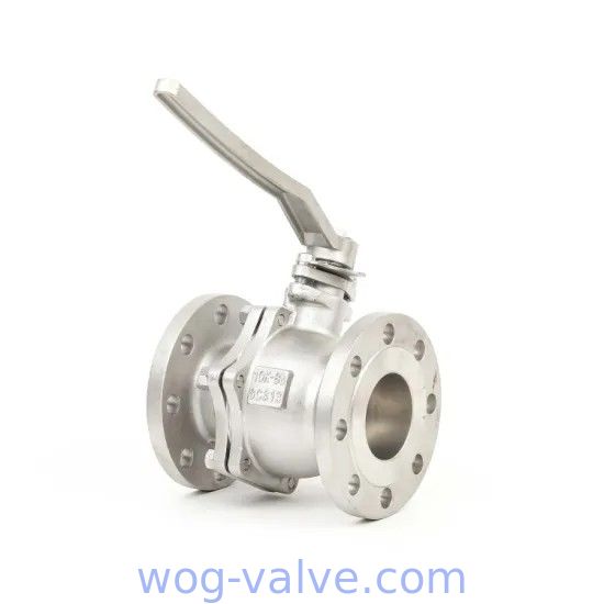 2pc Flanged Ball Valve SCS13 SCS14 50A 80A JIS10K Handle operated