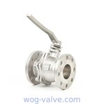 2pc Flanged Ball Valve SCS13 SCS14 50A 80A JIS10K Handle operated