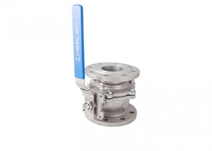 High Pressure Fire Safe Ball Valve 2PC NACE API 607 With ISO5211 High Mounting Pad 1