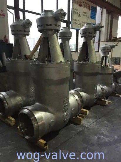 API Pressure Seal Bonnet Gate Valve Flexible Wedge Solid Wedge Full Port Design,1500LB