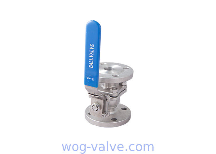 DIN Standard 2PC Flanged Ball Valve / Ss Ball Valve Flange Type Oem Service