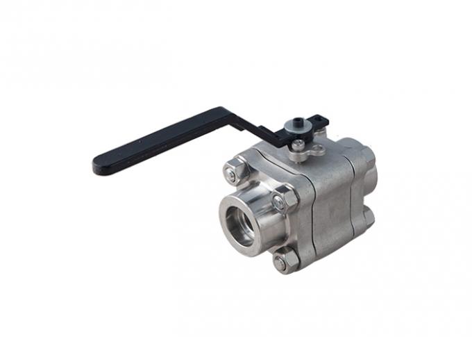 1 Inch  3 Pc Forged Ball Valve A182 F316L Class 800LB Sw Ball Valve 2