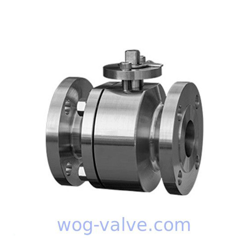 Forged Steel Floating Type Ball Valve Two Piece Blowdown Ball Valve Normal Temperature