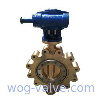 DN300 PN20 FF Flanged Type Butterfly Valve B148 Alloy 95800 Lug Butterfly Valve