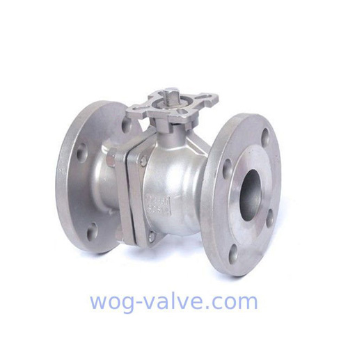 JIS SCS14 Full Port Flanged Ball Valve DN50 With ISO5211 Mounting